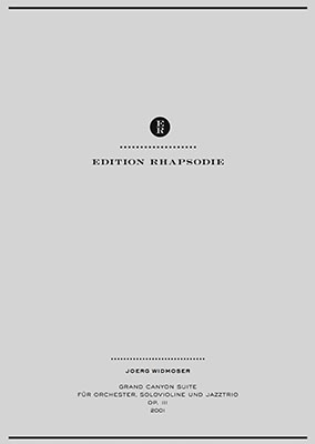 Partitur - Joerg Widmoser