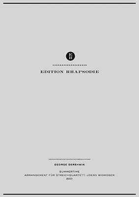 Partitur - Joerg Widmoser